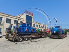 兩臺(tái)1810型液壓對(duì)輥破碎機(jī)一起發(fā)往河北秦皇島 